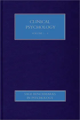 Barkham / Hardy / Llewelyn |  Clinical Psychology I | Buch |  Sack Fachmedien