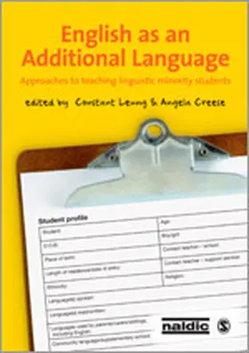 Leung / Creese | English as an Additional Language | Buch | 978-1-84787-531-0 | sack.de
