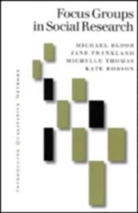 Bloor / Thomas / Frankland |  Focus Groups in Social Research | eBook | Sack Fachmedien