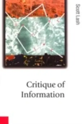Lash |  Critique of Information | eBook | Sack Fachmedien