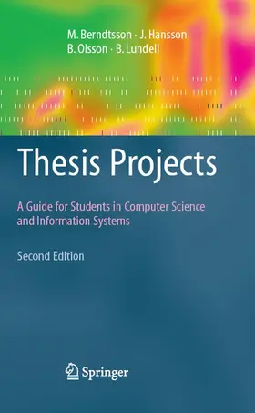 Berndtsson / Hansson / Olsson |  Thesis Projects | eBook | Sack Fachmedien