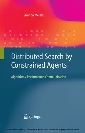 Meisels |  Distributed Search by Constrained Agents | eBook | Sack Fachmedien