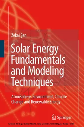 Sen | Solar Energy Fundamentals and Modeling Techniques | E-Book | sack.de
