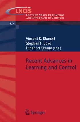 Blondel / Kimura / Boyd |  Recent Advances in Learning and Control | Buch |  Sack Fachmedien