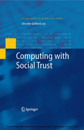 Golbeck |  Computing with Social Trust | eBook | Sack Fachmedien