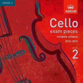 ABRSM |  Cello exam pieces, complete syllabus 20102015, Grade 2 | Sonstiges |  Sack Fachmedien