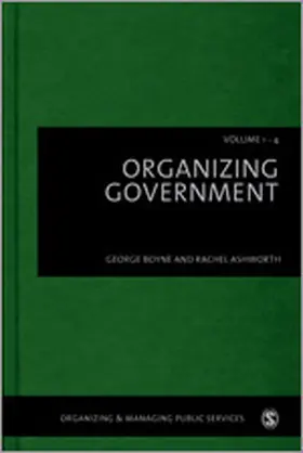 Boyne / Ashworth |  Organizing Government | Buch |  Sack Fachmedien