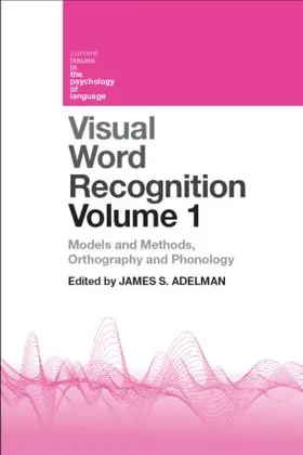 Adelman |  Visual Word Recognition Volume 1 | Buch |  Sack Fachmedien