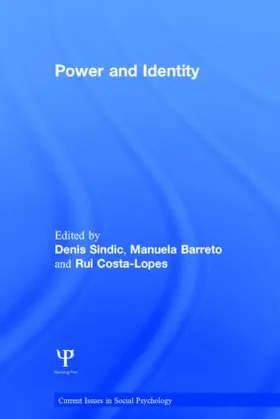Sindic / Barreto / Costa-Lopes |  Power and Identity | Buch |  Sack Fachmedien