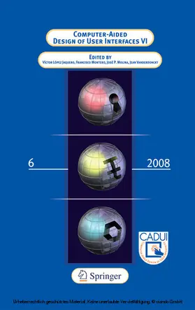 Lopez Jaquero / Montero Simarro / Molina Masso | Computer-Aided Design of User Interfaces VI | E-Book | sack.de