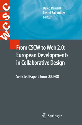 Randall / Salembier | From CSCW to Web 2.0: European Developments in Collaborative Design | E-Book | sack.de