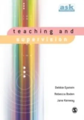 Epstein / Boden / Kenway |  Teaching and Supervision | eBook | Sack Fachmedien