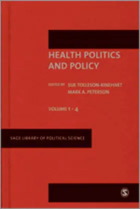 Tolleson-Rinehart / Peterson |  Health Politics and Policy | Buch |  Sack Fachmedien