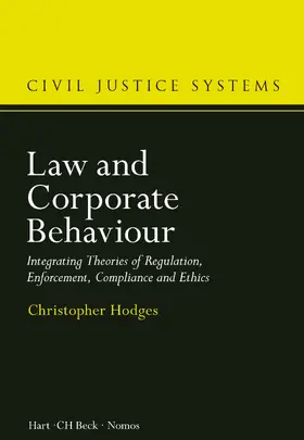 Hodges |  Law and Corporate Behaviour | Buch |  Sack Fachmedien
