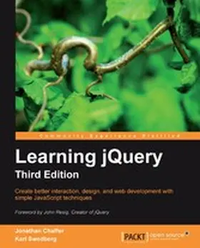 Chaffer / Swedberg |  Learning jQuery | eBook | Sack Fachmedien