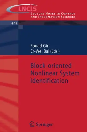 Bai / Giri |  Block-oriented Nonlinear System Identification | Buch |  Sack Fachmedien