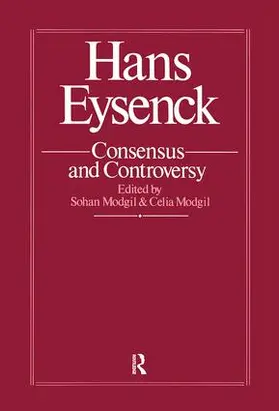 Modgil |  Hans Eysenck: Consensus And Controversy | Buch |  Sack Fachmedien