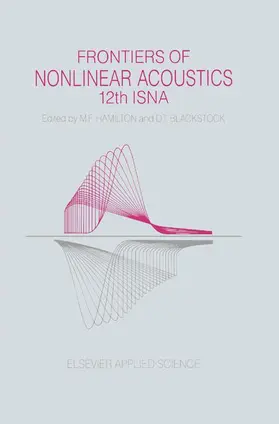 Hamilton / Blackstock |  Frontiers of Nonlinear Acoustics | Buch |  Sack Fachmedien