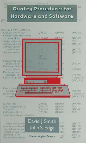 Edge / Smith |  Quality Procedures for Hardware and Software | Buch |  Sack Fachmedien