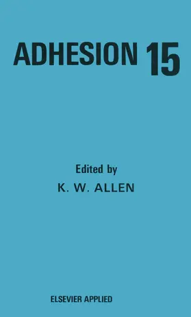 Allen | Adhesion 15 | Buch | 978-1-85166-584-6 | www2.sack.de