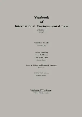Handl |  Yearbook of International Environmental Law | Buch |  Sack Fachmedien