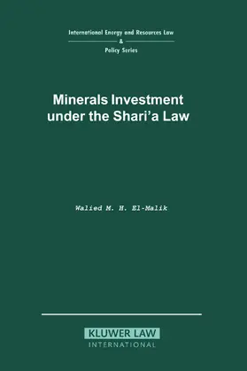 El-Malik | Minerals Investment under the Shari'a Law | Buch | 978-1-85333-907-3 | sack.de
