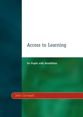 Cornwall |  Access to Learning for Pupils with Disabilities | Buch |  Sack Fachmedien
