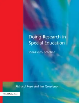 Rose / Grosvenor |  Doing Research in Special Education | Buch |  Sack Fachmedien