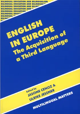 Cenoz / Jessner |  English in Europe | Buch |  Sack Fachmedien