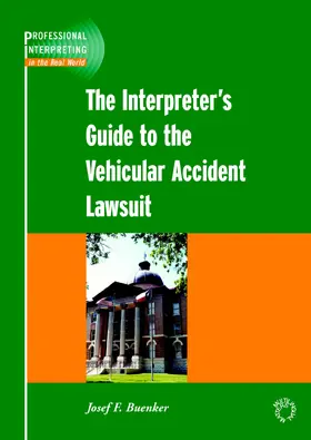 Buenker |  Interpreter S GD Vehicular Accid Lawsuit | Buch |  Sack Fachmedien
