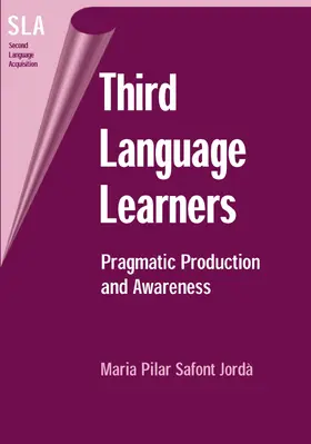 Safont Jorda | Third Language Learners | Buch | 978-1-85359-803-6 | www2.sack.de