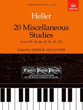 Alexander |  20 Miscellaneous Studies from Op.45, 46, 47, 81, 90 & 125 | Sonstiges |  Sack Fachmedien