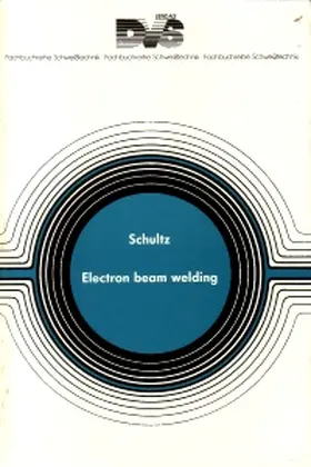 Schultz |  Electron Beam Welding | Buch |  Sack Fachmedien