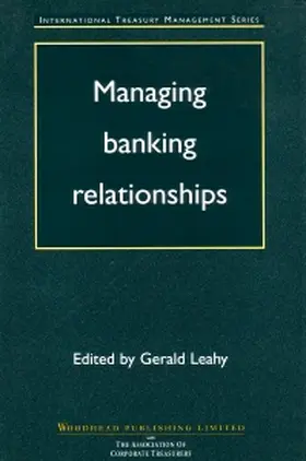 Leahy |  Managing Banking Relationships | Buch |  Sack Fachmedien