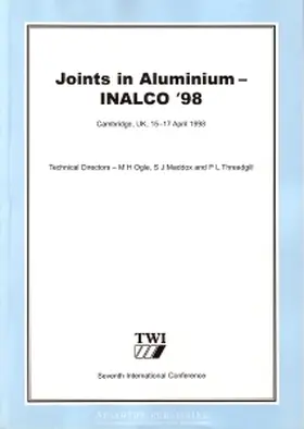 Ogle / Threadgill / Maddox |  Joints in Aluminium - INALCO '98 | Buch |  Sack Fachmedien