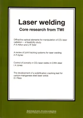 Cho |  Cho, G: LASER WELDING | Buch |  Sack Fachmedien