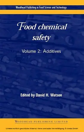 Watson |  Food Chemical Safety | eBook | Sack Fachmedien