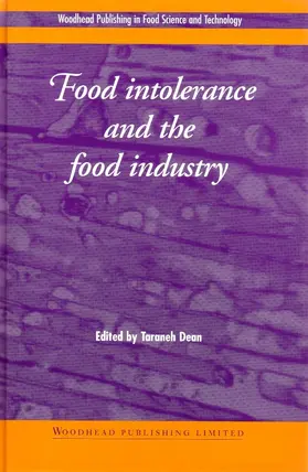 Dean | Food Intolerance and the Food Industry | E-Book | sack.de