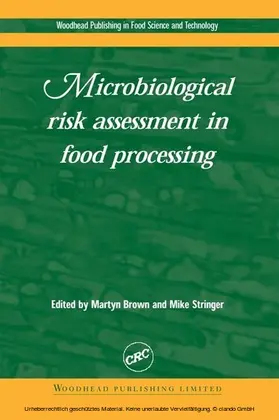 Brown / Stringer |  Microbiological Risk Assessment in Food Processing | eBook | Sack Fachmedien