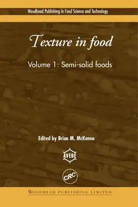 McKenna |  Texture in Food | eBook | Sack Fachmedien