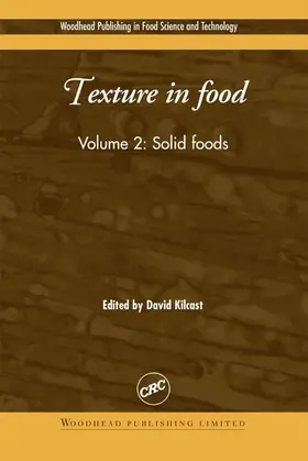 Kilcast |  Texture in Food | eBook | Sack Fachmedien