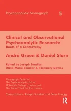 Sandler / Davies |  Clinical and Observational Psychoanalytic Research | Buch |  Sack Fachmedien