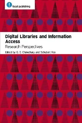 Chowdhury / Foo |  Digital Libraries and Information Access | eBook | Sack Fachmedien