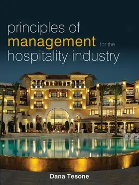 Tesone |  Principles of Management for the Hospitality Industry | Buch |  Sack Fachmedien