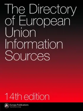  The Directory of EU Information Sources | Buch |  Sack Fachmedien