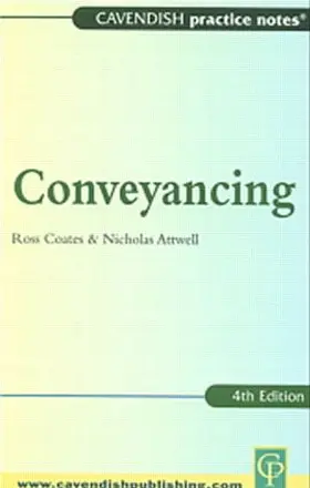 Coates / Attwell |  Practice Notes on Conveyancing | Buch |  Sack Fachmedien
