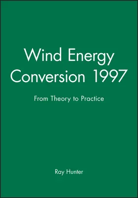 Hunter |  Wind Energy Conversion 1997 | Buch |  Sack Fachmedien