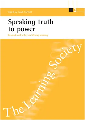 Coffield |  Speaking Truth to Power | Buch |  Sack Fachmedien