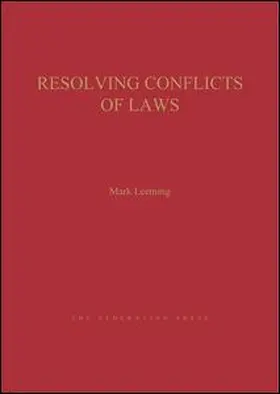 Leeming |  Resolving Conflict of Laws | Buch |  Sack Fachmedien