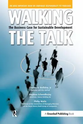 Holliday / Schmidheiny / Watts | Walking the Talk | Buch | 978-1-874719-50-2 | www2.sack.de